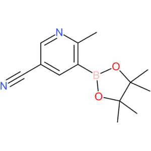 6-Methyl-5-(4,4,5,5-tetramethyl-1,3,2-dioxaborolan-2-yl)nicotinonitrile