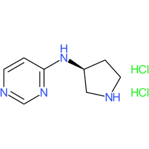 N-[(3S)-Pyrrolidin-3-yl]pyrimidin-4-amine dihydrochloride