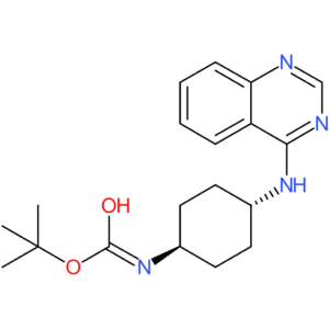 (1R*,4R*)-tert-Butyl N-[4-(quinazolin-4-ylamino)cyclohexyl]carbamate