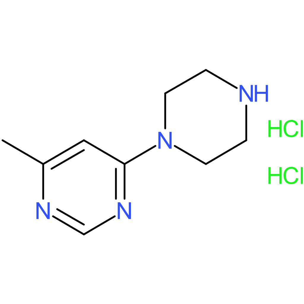 4-Methyl-6-(piperazin-1-yl)pyrimidine dihydrochloride