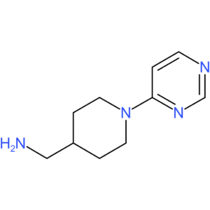 [1-(Pyrimidin-4-yl)piperidin-4-yl]methanamine