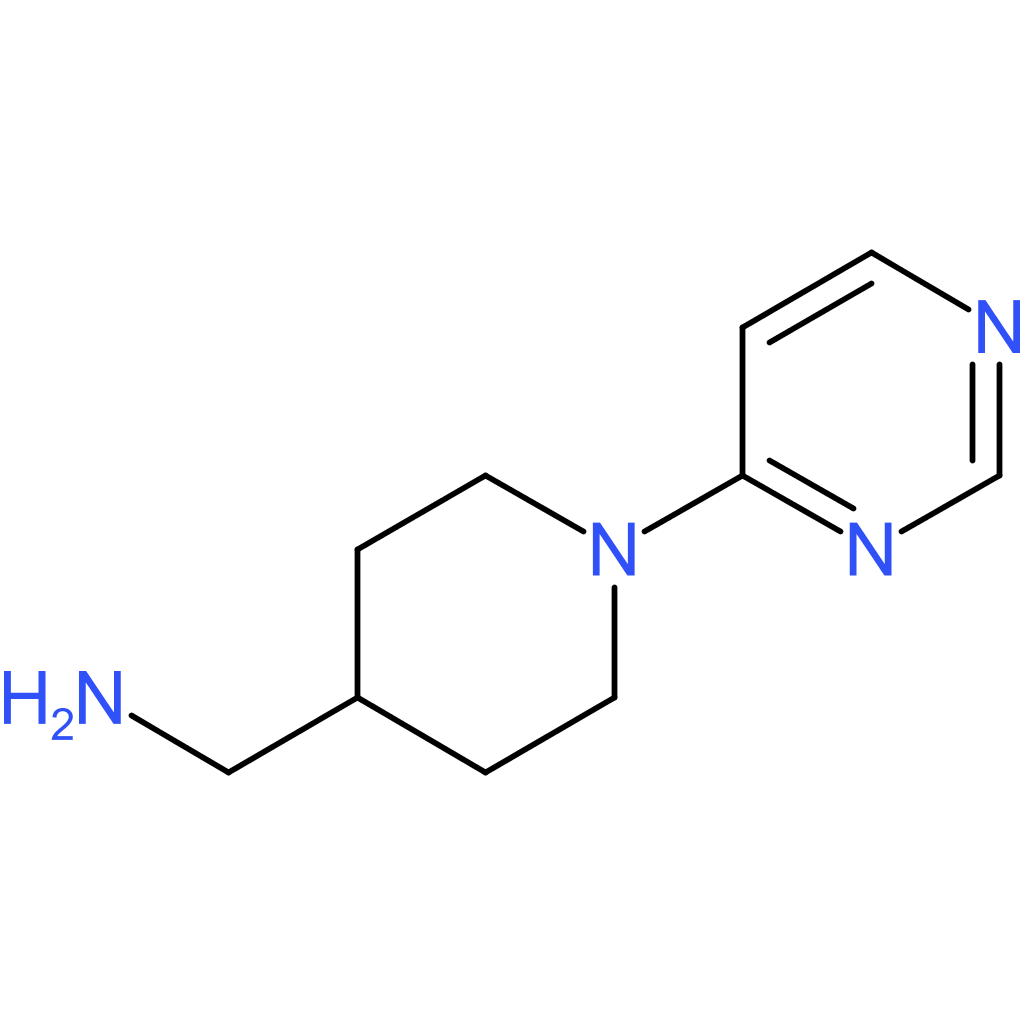 [1-(Pyrimidin-4-yl)piperidin-4-yl]methanamine
