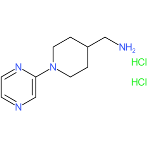[1-(Pyrazin-2-yl)piperidin-4-yl]methanamine dihydrochloride
