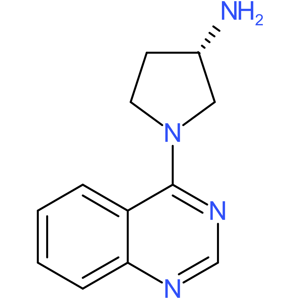 (3S)-1-(Quinazolin-4-yl)pyrrolidin-3-amine