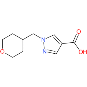 1-(Oxan-4-ylmethyl)-1H-pyrazole-4-carboxylic acid