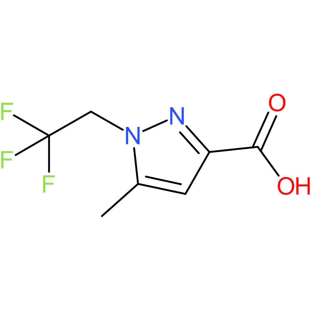 5-Methyl-1-(2,2,2-trifluoroethyl)-1H-pyrazole-3-carboxylic acid