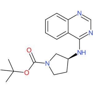 tert-Butyl (3S)-3-(quinazolin-4-ylamino)pyrrolidine-1-carboxylate