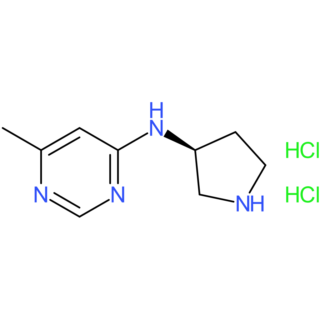 6-Methyl-N-[(3S)-pyrrolidin-3-yl]pyrimidin-4-amine dihydrochloride