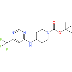 tert-Butyl 4-{[6-(trifluoromethyl)pyrimidin-4-yl]amino}piperidine-1-carboxylate