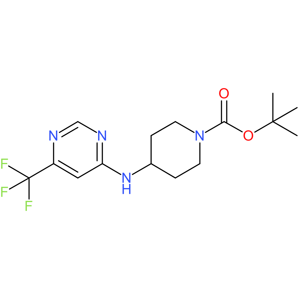 tert-Butyl 4-{[6-(trifluoromethyl)pyrimidin-4-yl]amino}piperidine-1-carboxylate
