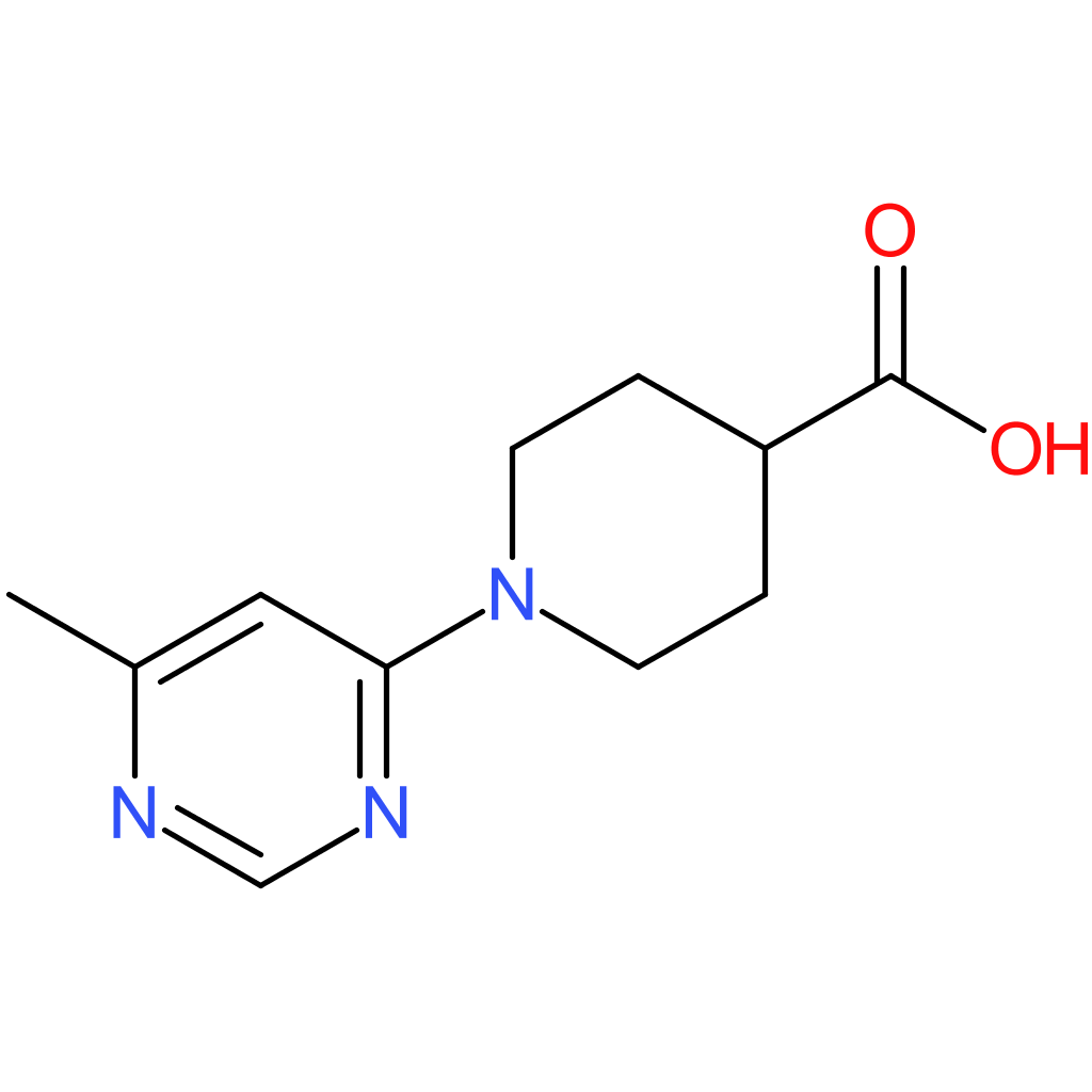 1-(6-Methylpyrimidin-4-yl)piperidine-4-carboxylic acid