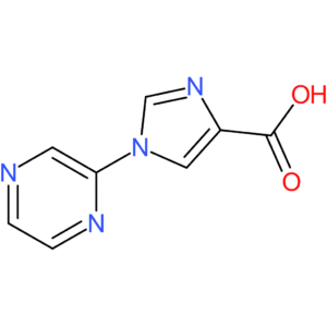 1-(Pyrazin-2-yl)-1H-imidazole-4-carboxylic acid