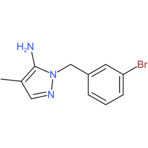 1-(3-Bromobenzyl)-4-methyl-1H-pyrazol-5-amine