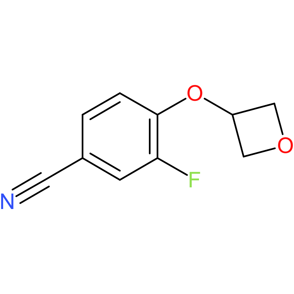 3-Fluoro-4-(oxetan-3-yloxy)benzonitrile