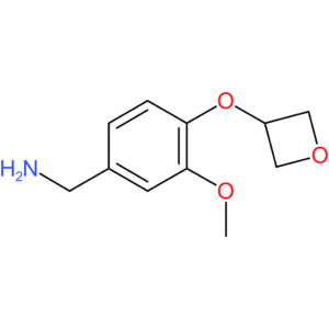 [3-Methoxy-4-(oxetan-3-yloxy)phenyl]methanamine