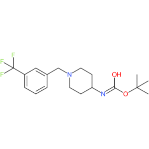 tert-Butyl 1-[3-(trifluoromethyl)benzyl]piperidin-4-ylcarbamate