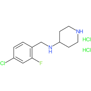 N-(4-Chloro-2-fluorobenzyl)piperidin-4-amine dihydrochloride