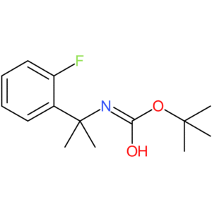 tert-Butyl N-[2-(2-fluorophenyl)propan-2-yl]carbamate