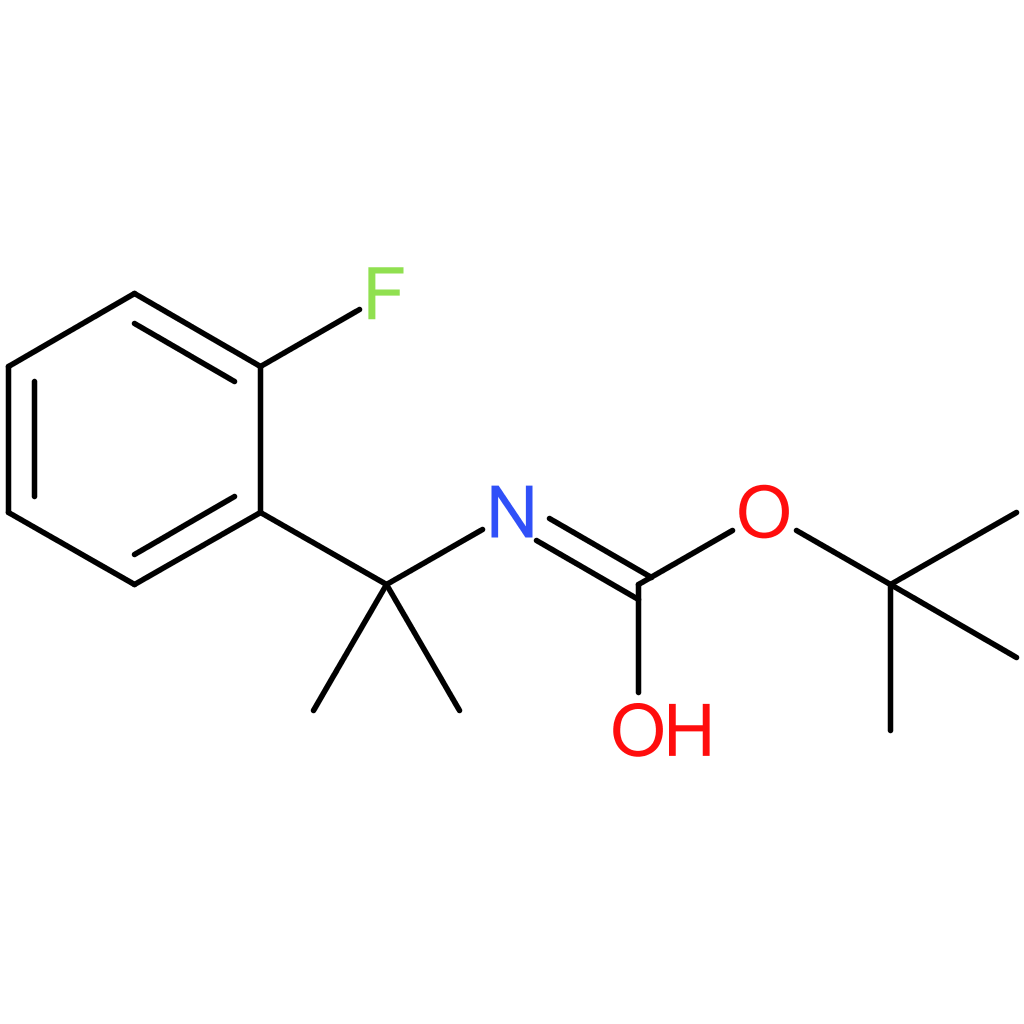 tert-Butyl N-[2-(2-fluorophenyl)propan-2-yl]carbamate