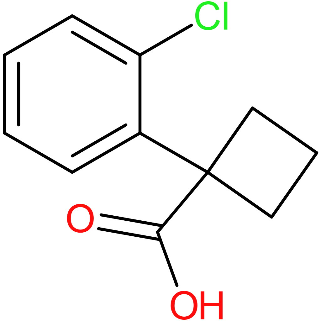 1-(2-Chlorophenyl)cyclobutane-1-carboxylic acid