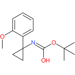 tert-Butyl N-[1-(2-methoxyphenyl)cyclopropyl]carbamate