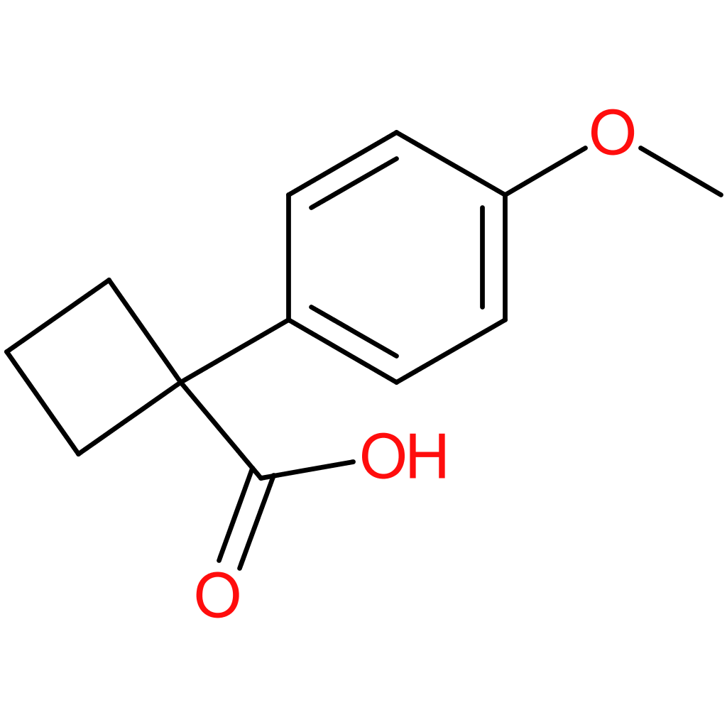 1-(4-Methoxyphenyl)cyclobutane-1-carboxylic acid
