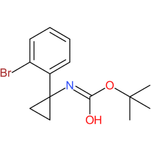 tert-Butyl N-[1-(2-bromophenyl)cyclopropyl]carbamate