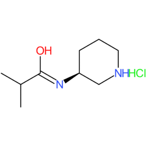 (S)-N-(piperidin-3-yl)-2-methylpropanamide hydrochloride