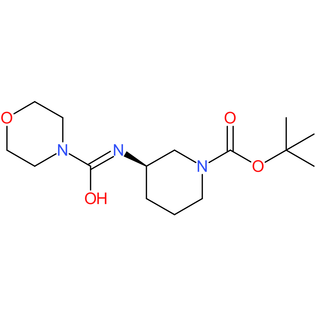 (R)-tert-Butyl 3-{[(morpholin-4-yl)carbonyl]amino}piperidine-1-carboxylate