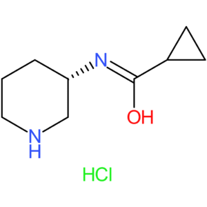 (S)-N-(Piperidin-3-yl)cyclopropanecarboxamide hydrochloride