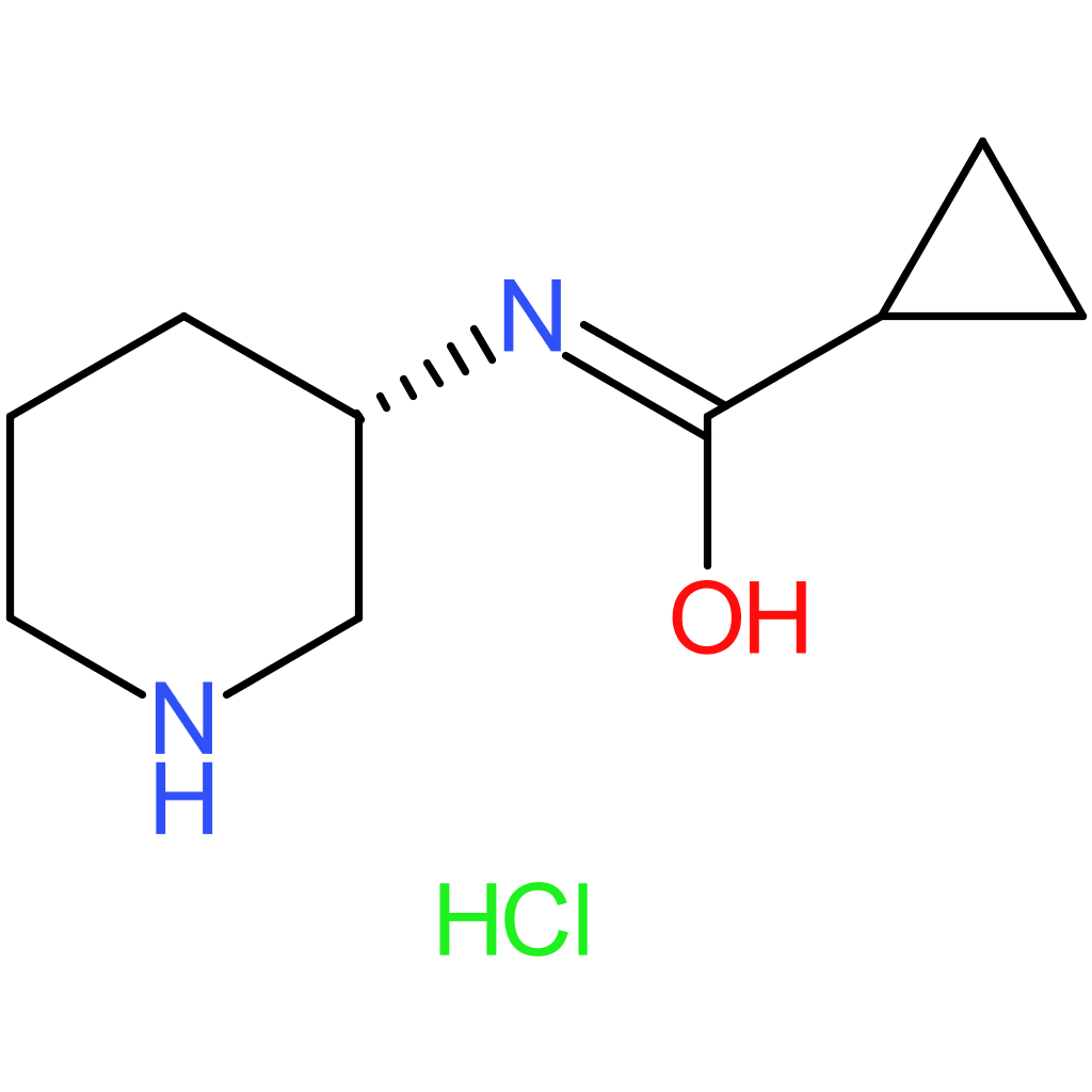 (S)-N-(Piperidin-3-yl)cyclopropanecarboxamide hydrochloride