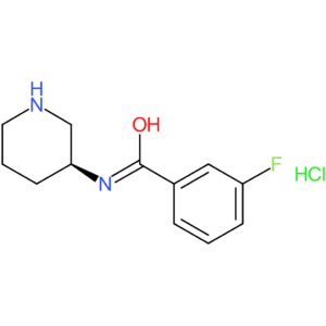(S)-3-Fluoro-N-(piperidin-3-yl)benzamide hydrochloride