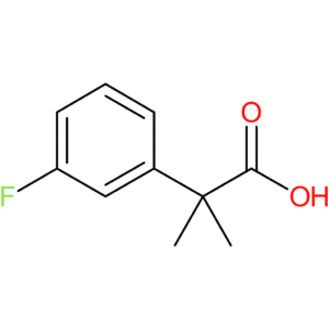 2-(3-Fluorophenyl)-2-methylpropanoic acid