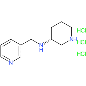 (R)-N-(Pyridin-3-ylmethyl)piperidin-3-amine trihydrochloride