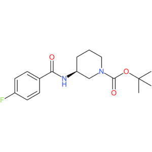 (S)-tert-Butyl 3-[(4-fluorobenzene)carbonylamino]piperidine-1-carboxylate