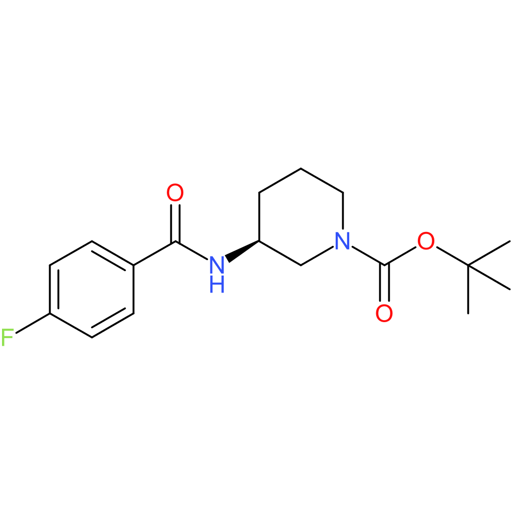 (S)-tert-Butyl 3-[(4-fluorobenzene)carbonylamino]piperidine-1-carboxylate