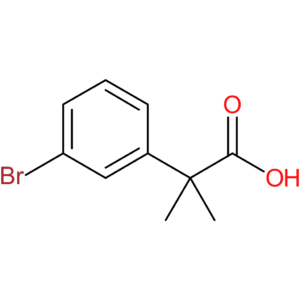 2-(3-Bromophenyl)-2-methylpropanoic acid