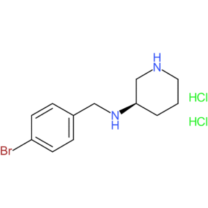(R)-N-[(4-Bromophenyl)methyl]piperidin-3-amine dihydrochloride