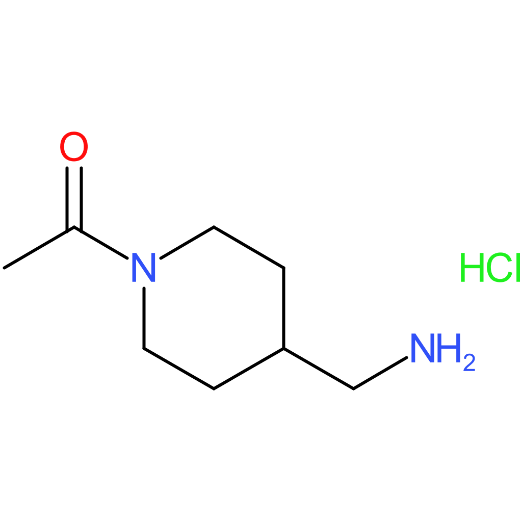 1-[4-(Aminomethyl)piperidin-1-yl]ethanone hydrochloride