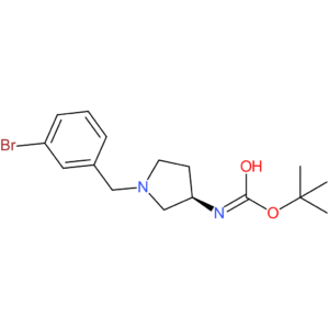 (R)-tert-Butyl 1-(3-bromobenzyl)pyrrolidin-3-ylcarbamate