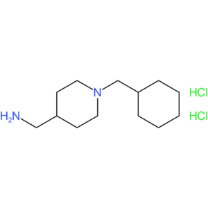 [1-(Cyclohexylmethyl)piperidin-4-yl]methanamine dihydrochloride