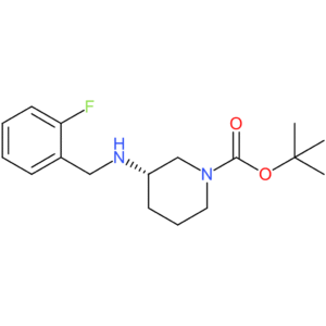 (S)-tert-Butyl 3-(2-fluorobenzylamino)piperidine-1-carboxylate