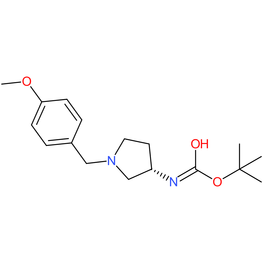 (S)-tert-Butyl 1-(4-methoxybenzyl)pyrrolidin-3-ylcarbamate