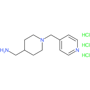 [1-(Pyridin-4-ylmethyl)piperidin-4-yl]methanamine trihydrochloride