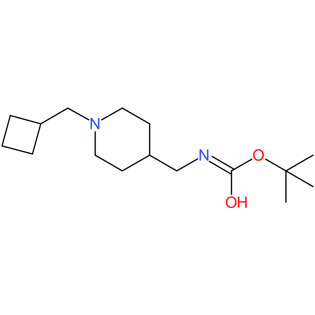 tert-Butyl {[1-(cyclobutylmethyl)piperidin-4-yl]methyl}carbamate