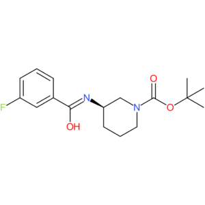 (R)-tert-Butyl 3-(3-fluorobenzamido)piperidine-1-carboxylate