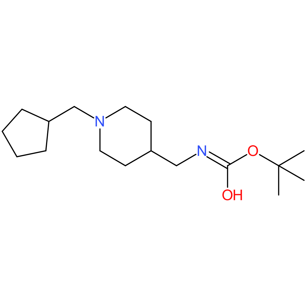 tert-Butyl {[1-(cyclopentylmethyl)piperidin-4-yl]methyl}carbamate