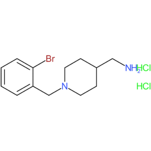 [1-(2-Bromobenzyl)piperidin-4-yl]methanamine dihydrochloride