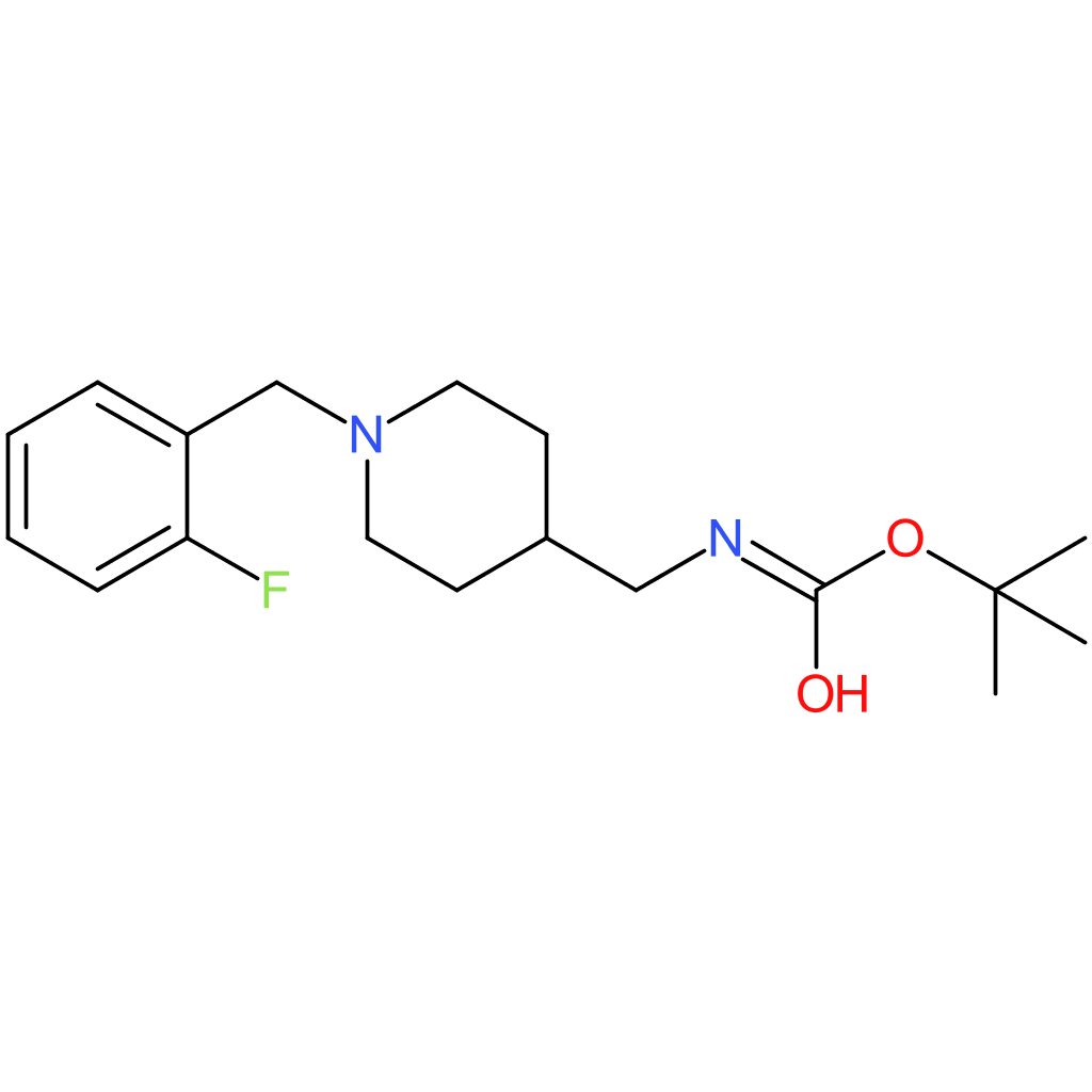 tert-Butyl {[1-(2-fluorobenzyl)piperidin-4-yl]methyl}carbamate