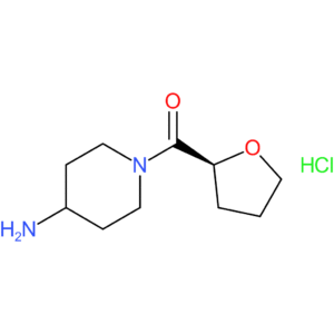 (S)-(4-Aminopiperidin-1-yl)(tetrahydrofuran-2-yl)methanone hydrochloride